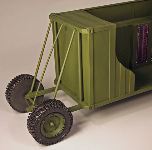Mobile Radar Shelter Model