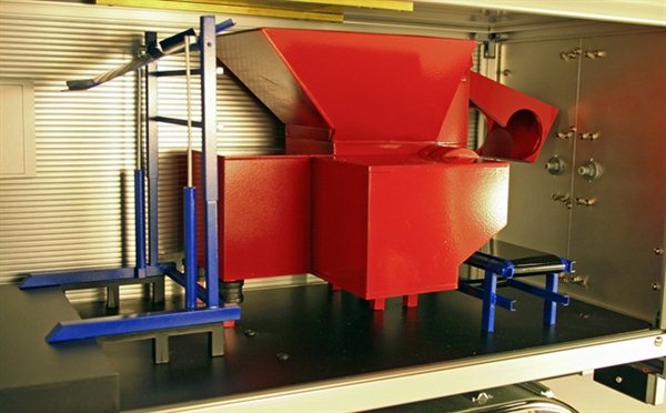 Tractor Trailer Cutaway Model