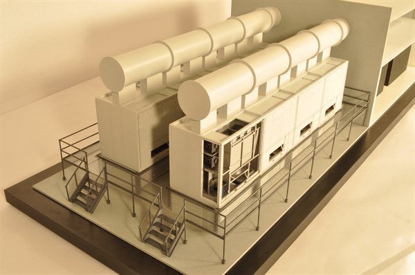Server Facility Cooling System Model