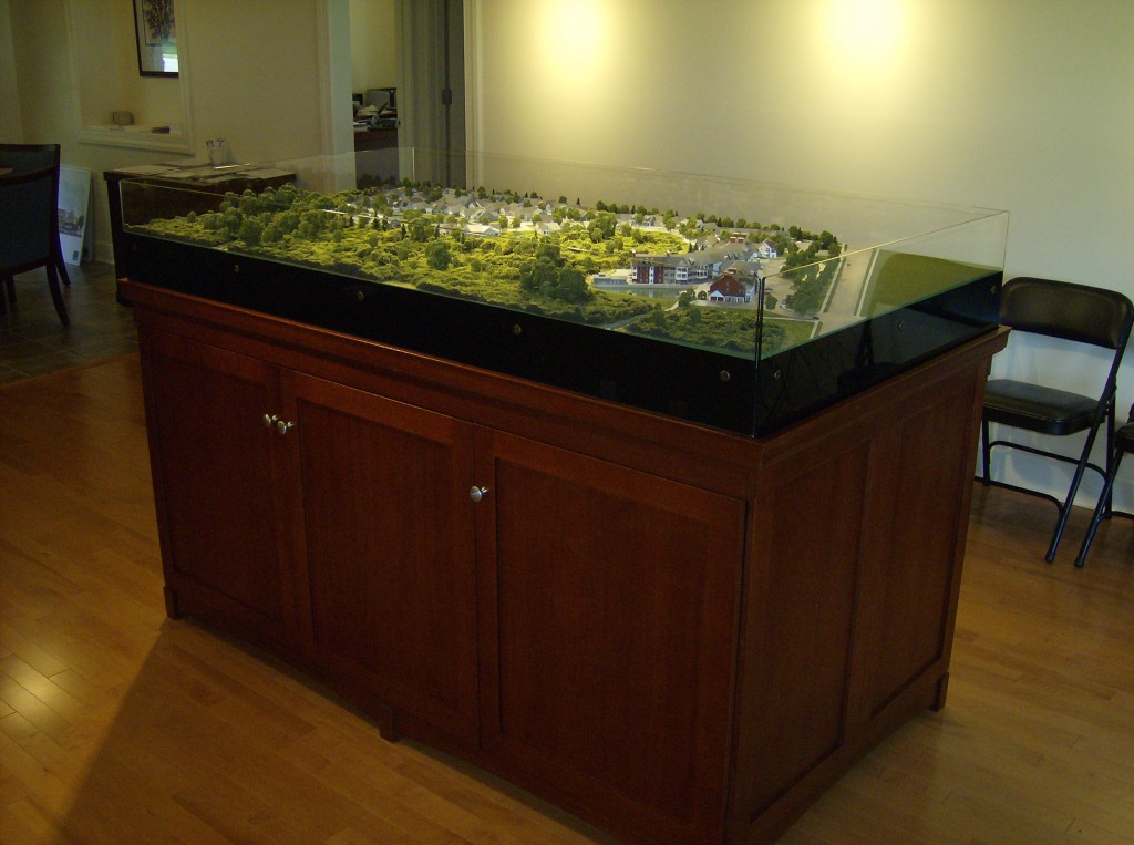 retirement home architectural model