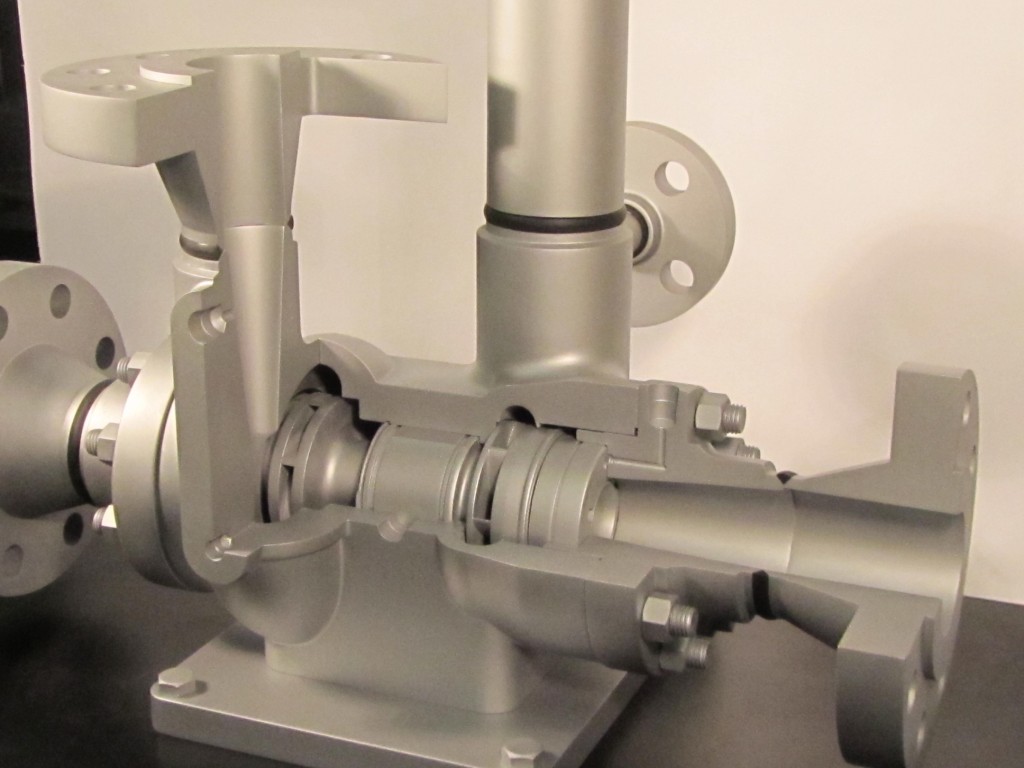 Cutaway Model of Industrial Skid