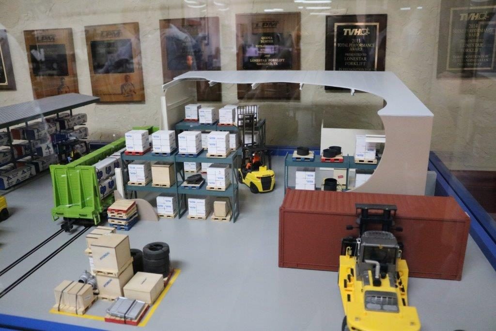 Forklift Diorama